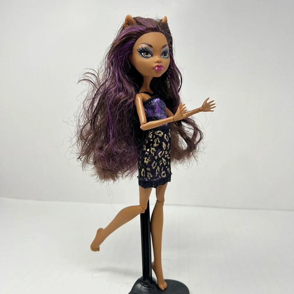 Monster High Clawdeen Wolf Doll Scaris City Of‎ Frights 2008 Goth Werewolf Girl